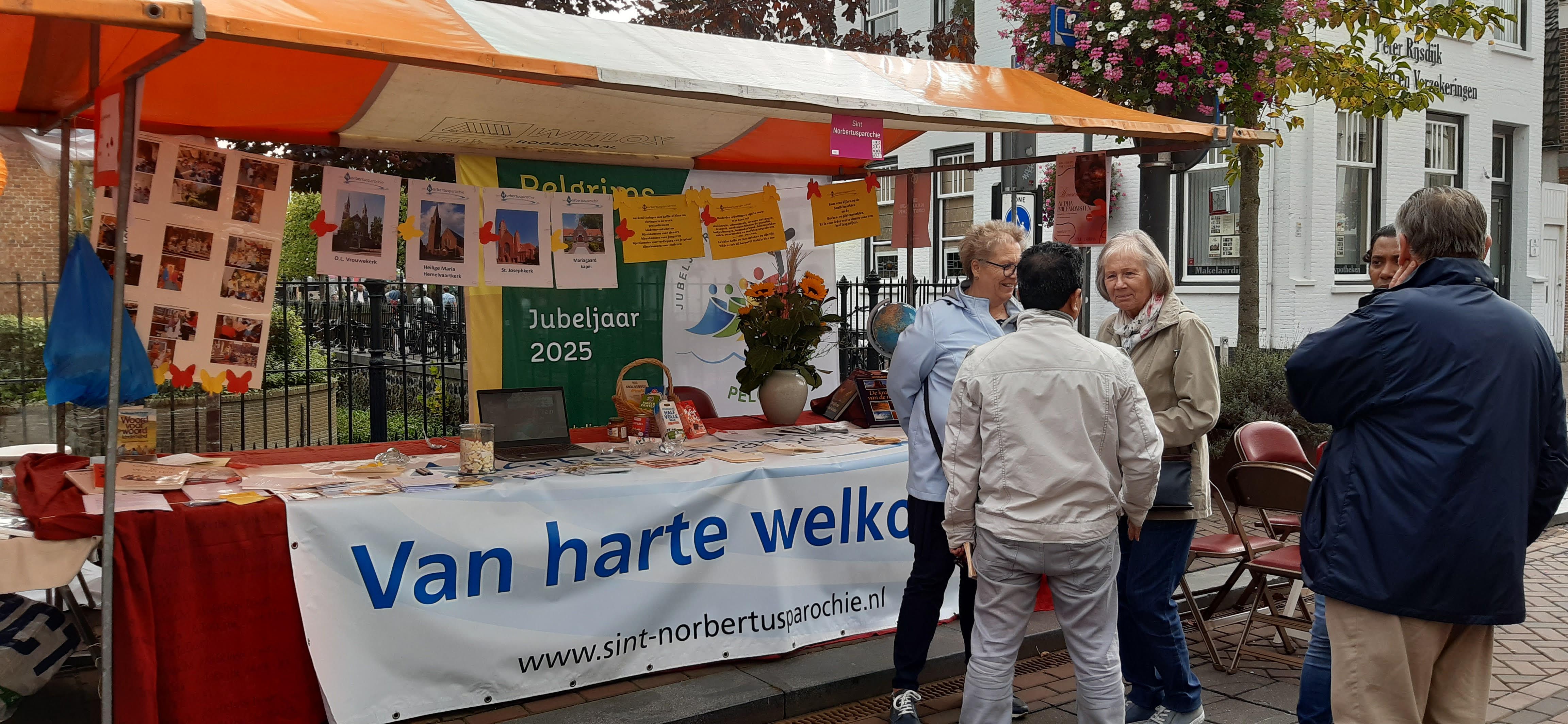 De St. Norbertusparochie op de Dag van Roosendaal