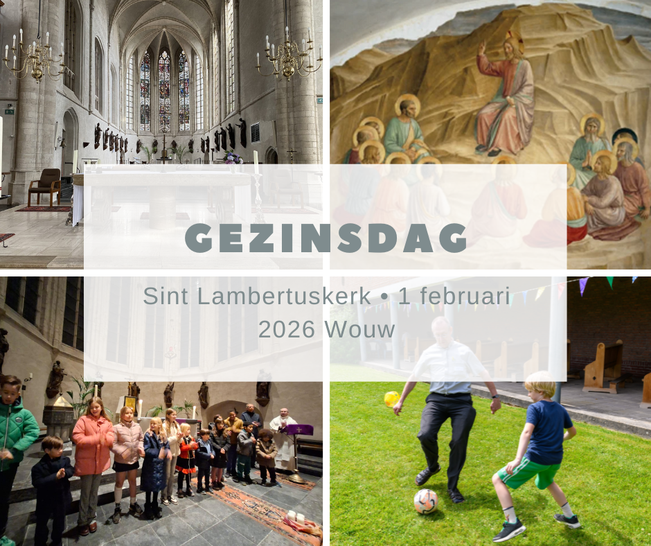Gezinsmiddag in de Lambertuskerk in Wouw